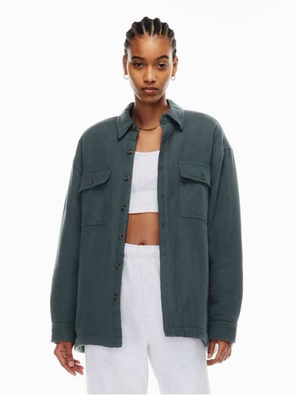 Aritzia TNA Prospect Shirt Jacket